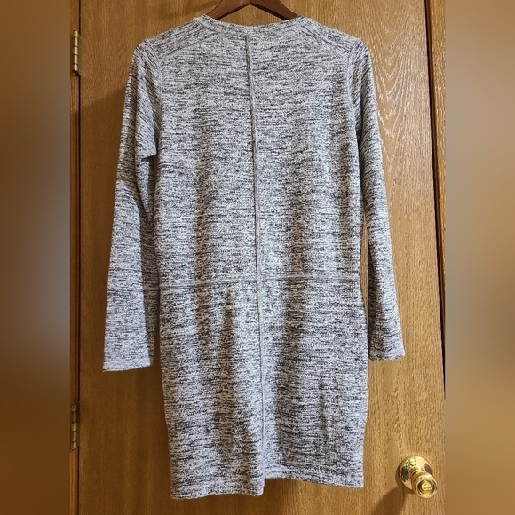 Athleta Destiny Techie Sweater Dress Heather Gray - Picture 3 of 11